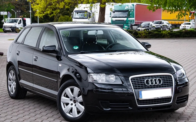 Audi A3 cena 21900 przebieg: 230000, rok produkcji 2007 z Goniądz małe 562